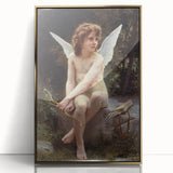 Realism Art Print of Cupid - Classical Realism Fine Art Canvas