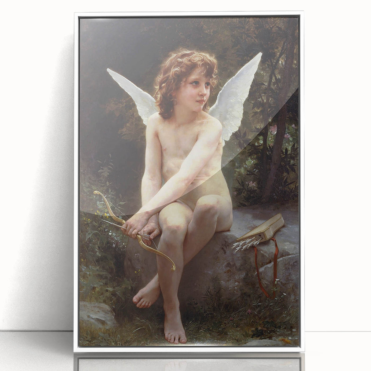 Realism Art Print of Cupid - Classical Realism Fine Art Canvas
