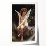 Realism Art Print of Cupid - Classical Realism Fine Art Canvas
