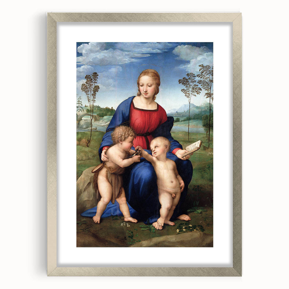 Renaissance Art Prints: Raphael's Madonna of the Goldfinch Wall Decor