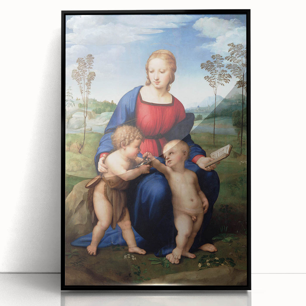 Renaissance Art Prints: Raphael's Madonna of the Goldfinch Wall Decor