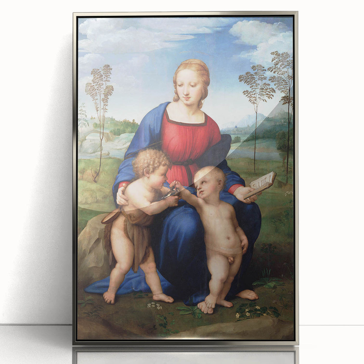 Renaissance Art Prints: Raphael's Madonna of the Goldfinch Wall Decor
