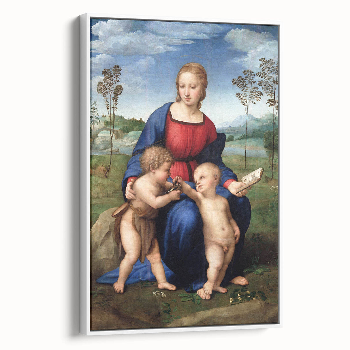 Renaissance Art Prints: Raphael's Madonna of the Goldfinch Wall Decor