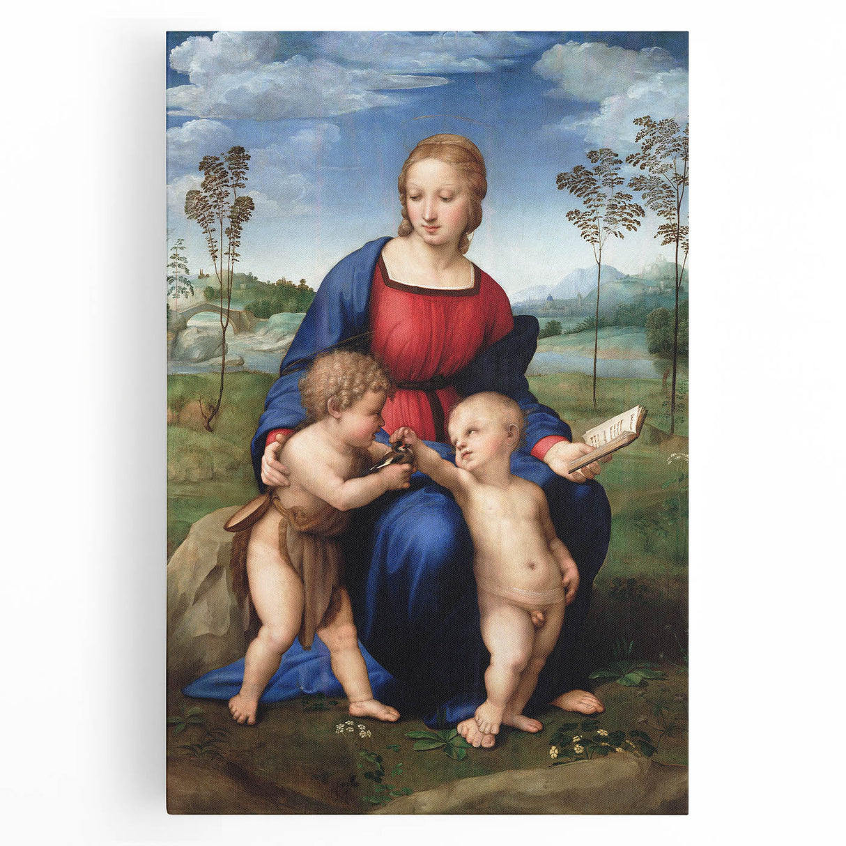 Renaissance Art Prints: Raphael's Madonna of the Goldfinch Wall Decor