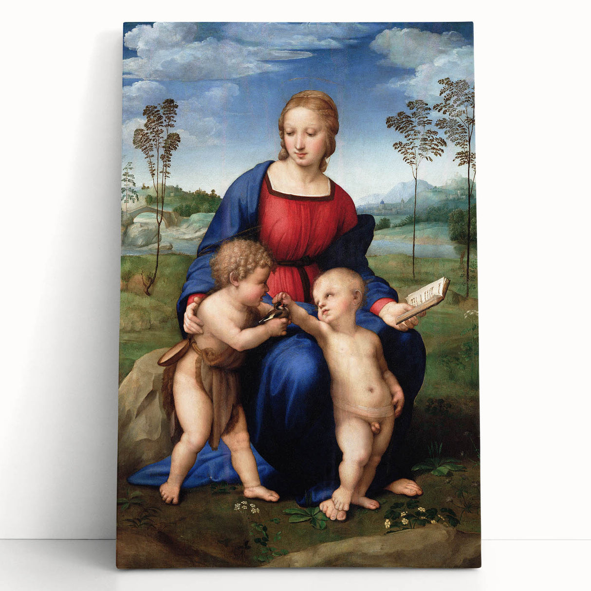 Renaissance Art Prints: Raphael's Madonna of the Goldfinch Wall Decor
