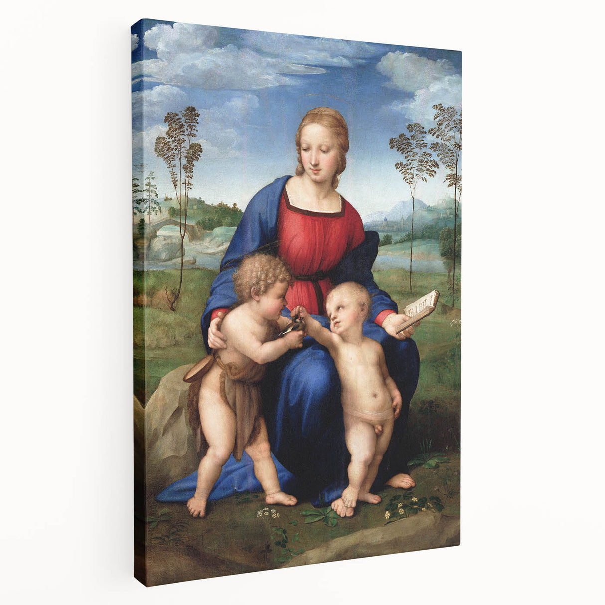 Renaissance Art Prints: Raphael's Madonna of the Goldfinch Wall Decor