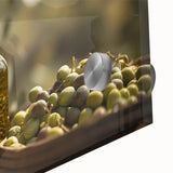 Mediterranean Olive Oil Art – Rustic Kitchen Still Life Print