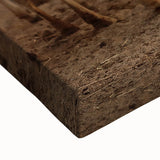 Black and white landscape art painting of an Indian scenery on stretched canvas, suitable for bedroom wall art.