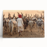 Black and white photograph of the Taj Mahal on a large stretched canvas, suitable as kitchen wall art or bedroom decor.