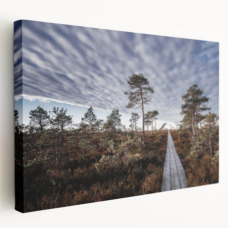 Scenic view of a European cityscape in muted earth tones on stretched canvas, suitable for kitchen wall art.