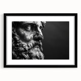 Extra large framed wall art of a colorful abstract Rome scenery in textured style, perfect for living room decor.