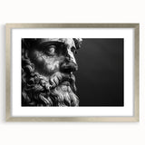 Extra large framed wall art depicting abstract Rome scenery in textured silver, ideal for living room decor.