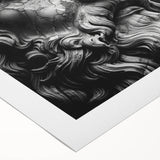 Art deco poster of Rome skyline in muted sepia tones on rolled canvas, suitable for dining room wall art.