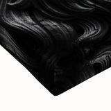 Black and white landscape art painting of Rome on stretched canvas, ideal for bedroom decor.