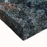 Black and white landscape art painting of a European scenery on large stretched canvas, ideal for bedroom decor.