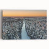 Black and white stretched canvas featuring a panoramic view of a European cityscape, ideal for kitchen wall art.