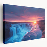 Large canvas print of an Argentinian landscape with muted earth tones, ideal for kitchen wall art.