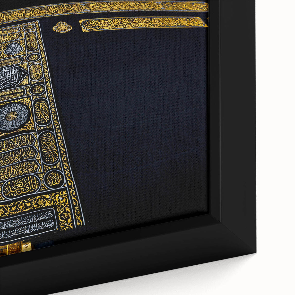 Extra large framed canvas featuring a textured depiction of an Alabama landscape in black with colorful art accents.