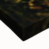 Large art canvas of a black and white forest landscape in autumn, ideal for bedroom wall decor.