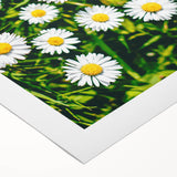 Art deco poster featuring spring-themed design in pastel shades on rolled canvas, suitable for dining room wall art.