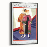 1925 Art Deco Vogue Fashion Print - Embroidered Coats Wall Art