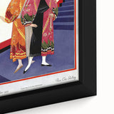 1925 Art Deco Vogue Fashion Print - Embroidered Coats Wall Art