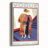 1925 Art Deco Vogue Fashion Print - Embroidered Coats Wall Art