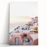 Large black and white photo of a summer beach scene on stretched canvas, ideal for kitchen wall art or bedroom ambiance.