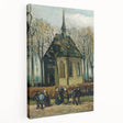 Vincent van Gogh-inspired large art on stretched canvas, featuring bold swirls and vibrant colors.