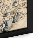 Vibrant Beach Scene Modern Art - Coney Island Inspired Wall Decor