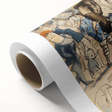 Vibrant Beach Scene Modern Art - Coney Island Inspired Wall Decor