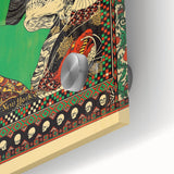 Pearl Jam Concert Poster - Retro Rock Art with Bold Illustrations