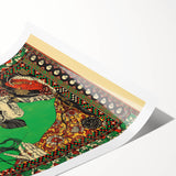 Pearl Jam Concert Poster - Retro Rock Art with Bold Illustrations