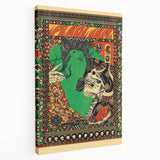 Pearl Jam Concert Poster - Retro Rock Art with Bold Illustrations