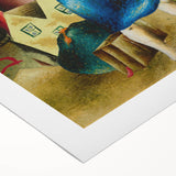 Realistic Wall Art: Abstract Urban Woman Scene Realism Canvas Print