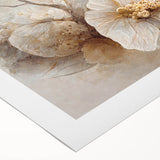 Framed Floral Wall Art – Elegant Canvas for Living Room