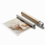 Framed Floral Wall Art – Elegant Canvas for Living Room