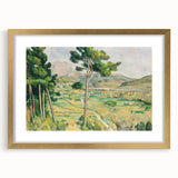 Impressionist Landscape Art - Viaduct of Arc River by Cézanne