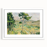 Impressionist Landscape Art - Viaduct of Arc River by Cézanne