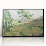 Impressionist Landscape Art - Viaduct of Arc River by Cézanne