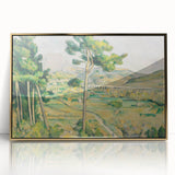 Impressionist Landscape Art - Viaduct of Arc River by Cézanne