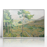 Impressionist Landscape Art - Viaduct of Arc River by Cézanne