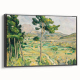Impressionist Landscape Art - Viaduct of Arc River by Cézanne