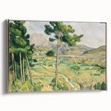 Impressionist Landscape Art - Viaduct of Arc River by Cézanne