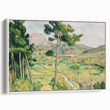 Impressionist Landscape Art - Viaduct of Arc River by Cézanne