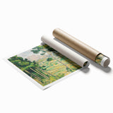 Impressionist Landscape Art - Viaduct of Arc River by Cézanne