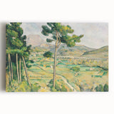 Impressionist Landscape Art - Viaduct of Arc River by Cézanne