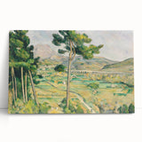 Impressionist Landscape Art - Viaduct of Arc River by Cézanne