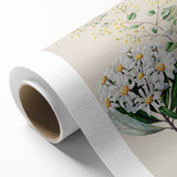 Fine Art Realism: Antique Botanical Floral Illustration Wall Art Canvas