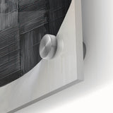 Framed and Canvas Dining Room Art – Black Abstract Design